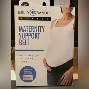 Belly bandit maternity belt with ice/hot gel pack. Size S 31”-38”, brand new